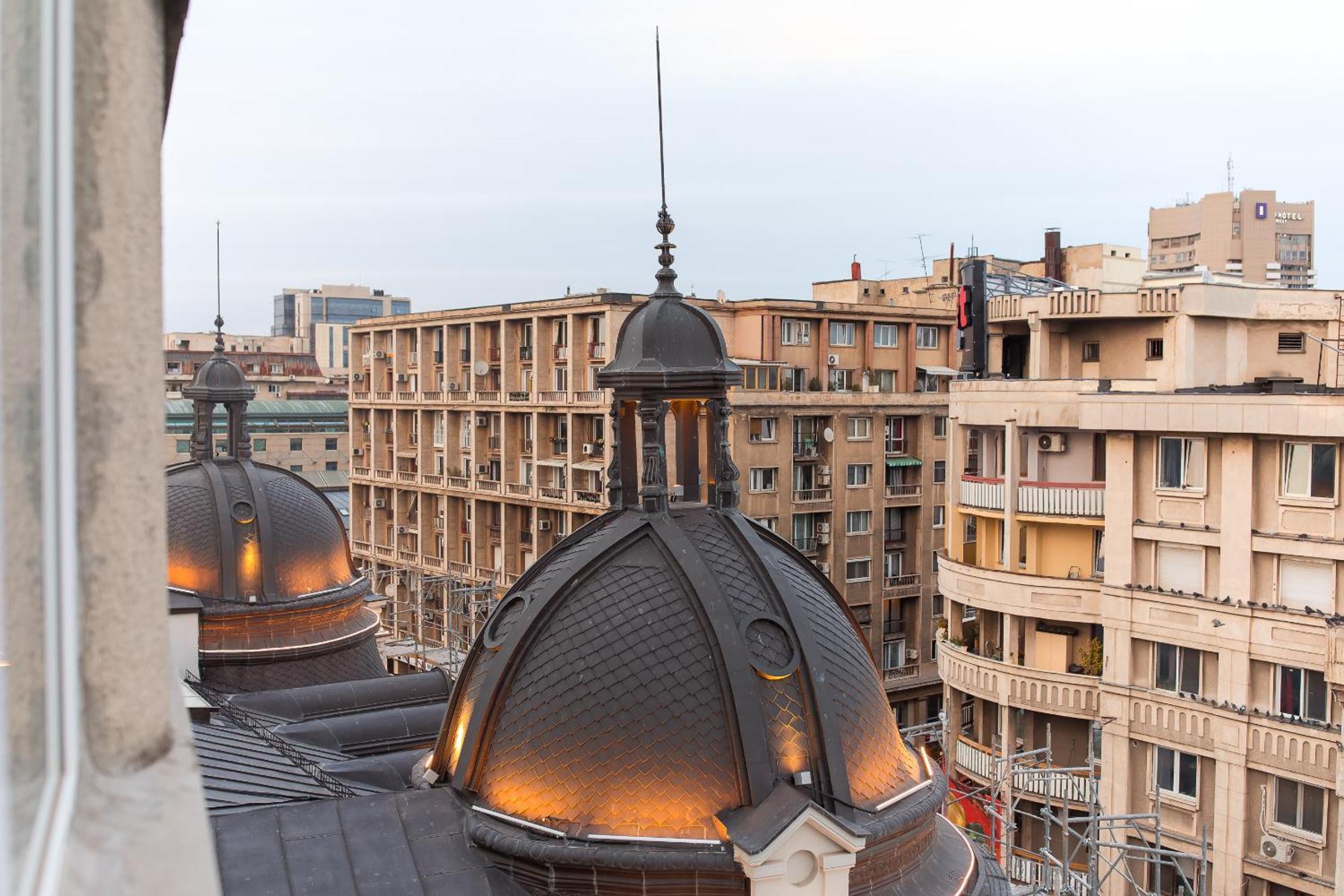 Royalty Apt With City Views On Calea Victoriei Bucareste Exterior foto