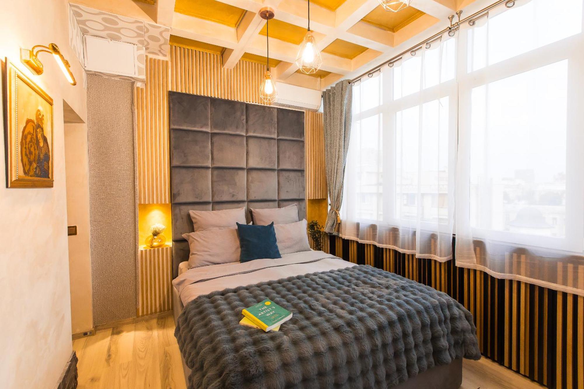 Royalty Apt With City Views On Calea Victoriei Bucareste Exterior foto